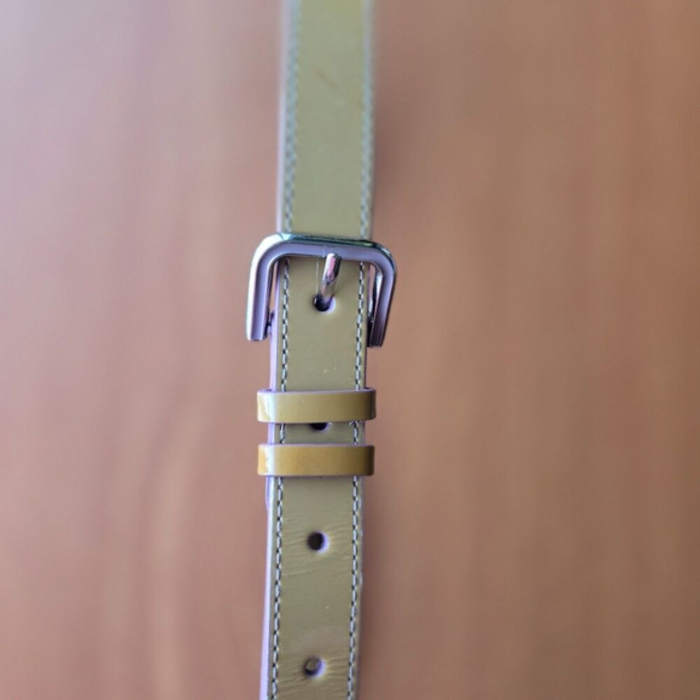 Cole Haan Vintage Leather Belt Size M | Slim Dress Belt | Made in India - Picture 10 of 12